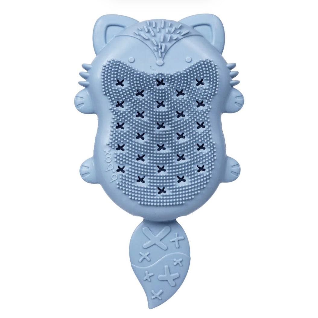 B.box / Baby Bath Brush + Sponge - Lullaby Blue
