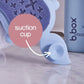 B.box / Baby Bath Brush + Sponge - Lullaby Blue