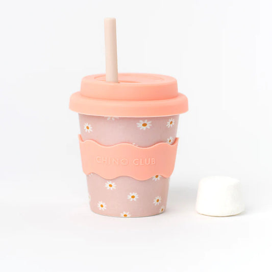 Chino Club / Babychino Cup 120ml - Pink Daisy