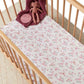 Snuggle Hunny / Fitted Cot Sheet - Camille