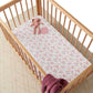 Snuggle Hunny / Fitted Cot Sheet - Camille