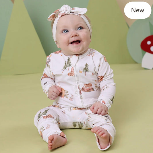 Snuggle Hunny / Snugglesuit Convertible Romper - Bears