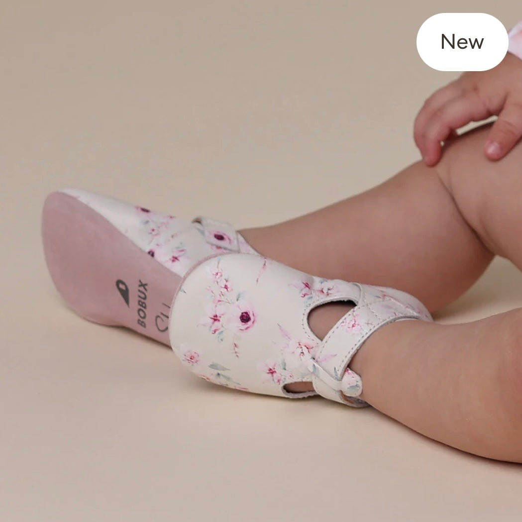 Snuggle Hunny / Bobux T-Bar Shoes - Camille