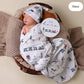 Snuggle Hunny / Jersey Wrap Set - Trains