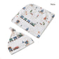 Snuggle Hunny / Jersey Wrap Set - Trains