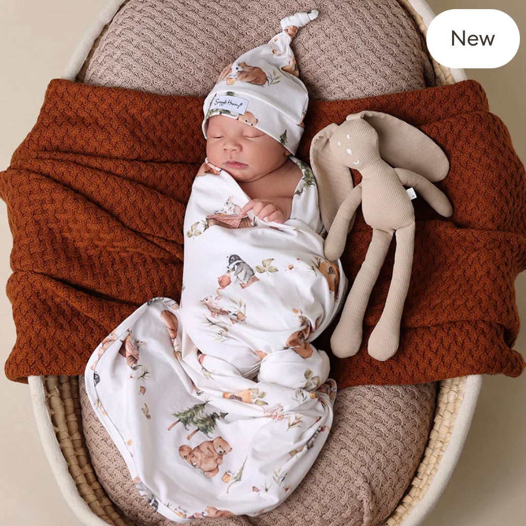 Snuggle Hunny / Jersey Wrap Set - Bears