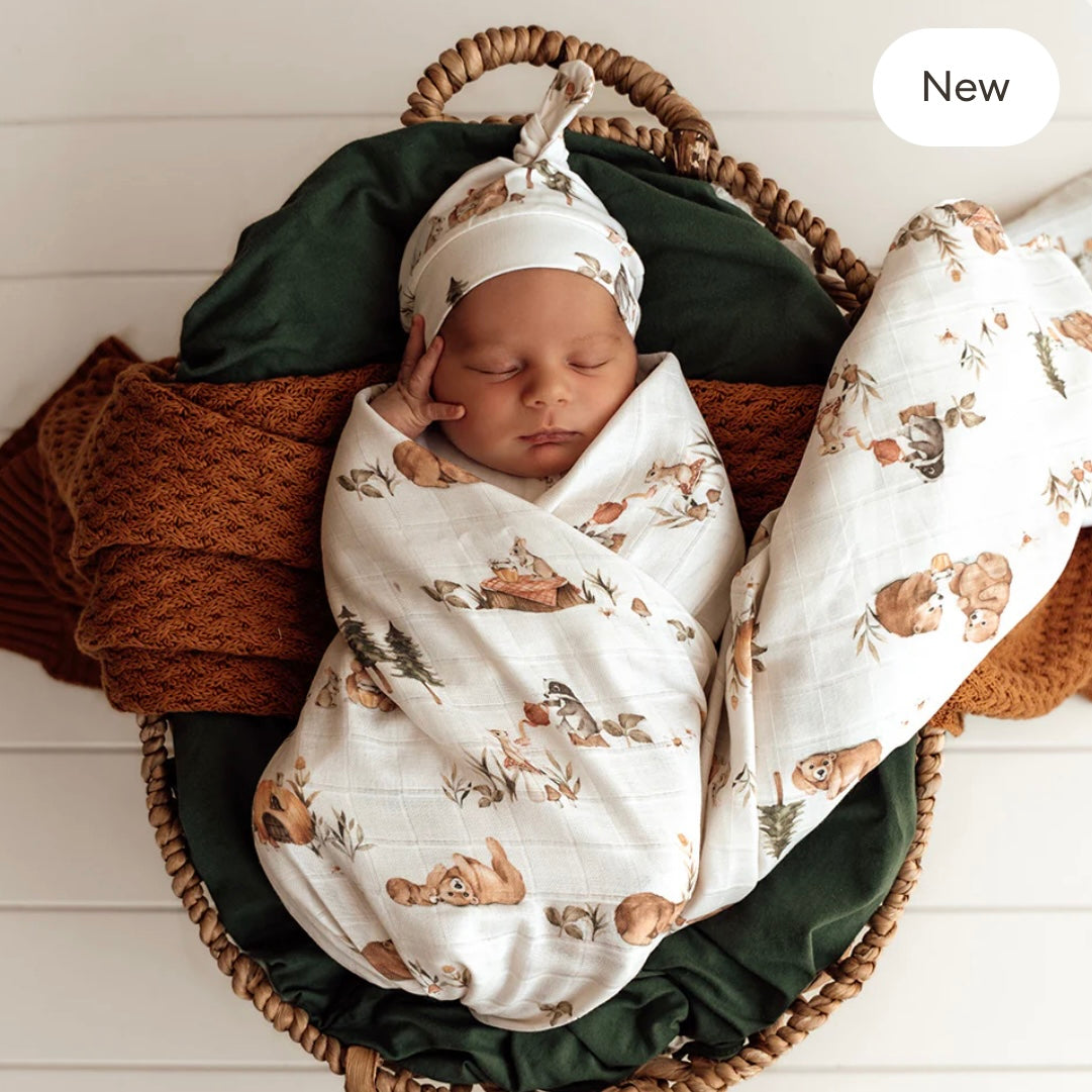 Snuggle Hunny / Muslin Wrap - Bears