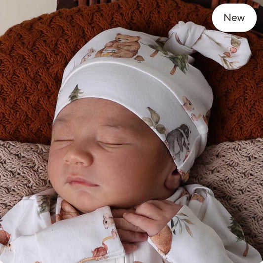 Snuggle Hunny / Knotted Beanie - Bears