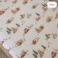 Snuggle Hunny / Fitted Cot Sheet - Bears