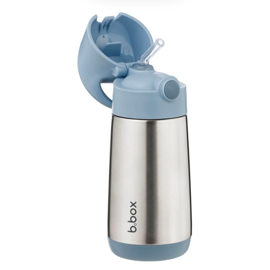 b.box / 350ml Insulated Drink Bottle with Straw