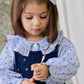 Jamie Kay / Organic Cotton Bellamy Blouse - Mon Amour Stripe Indigo
