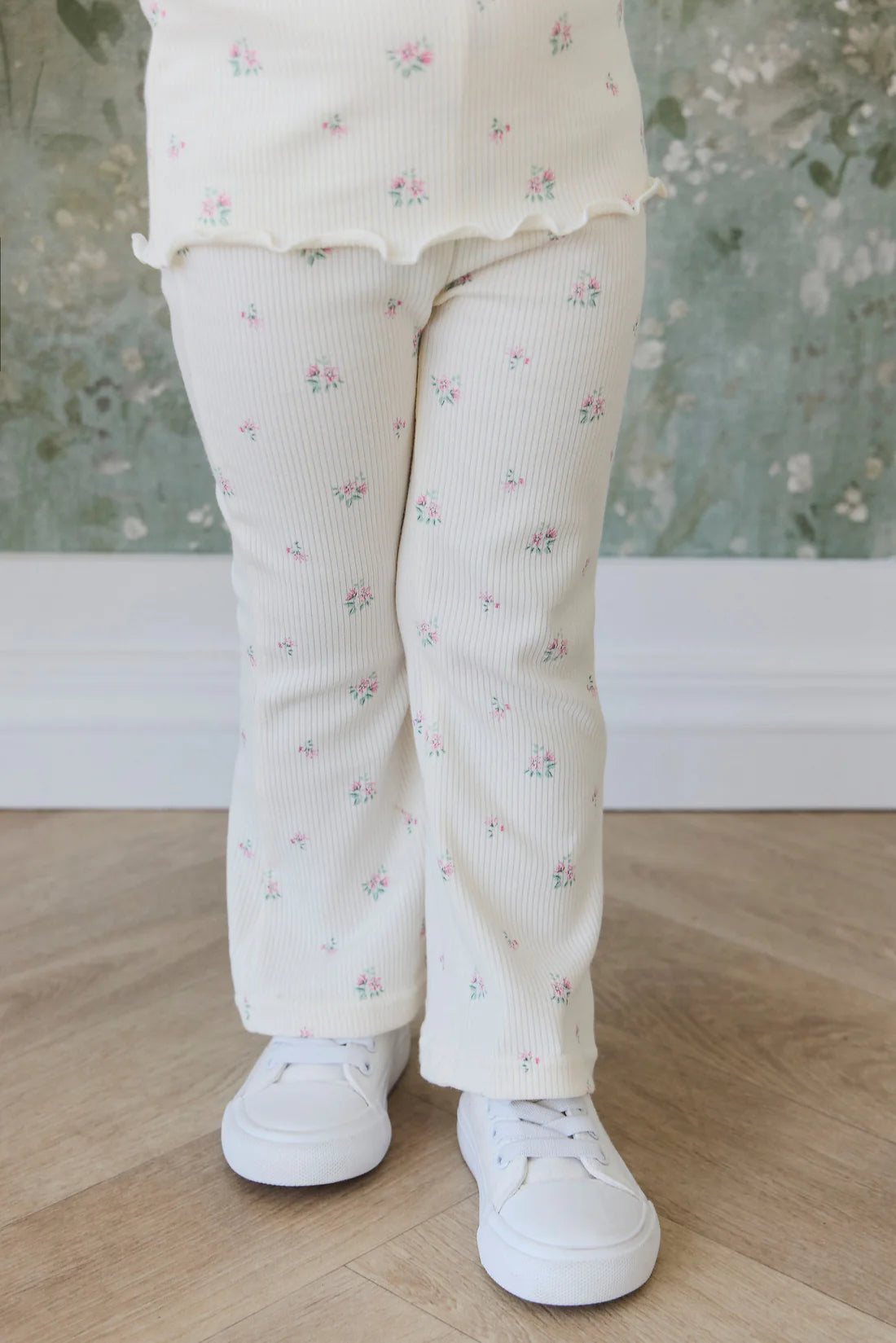 Jamie Kay / Organic Cotton Rib Winslet Pant - Emma Whisper