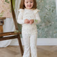 Jamie Kay / Organic Cotton Rib Winslet Pant - Emma Whisper