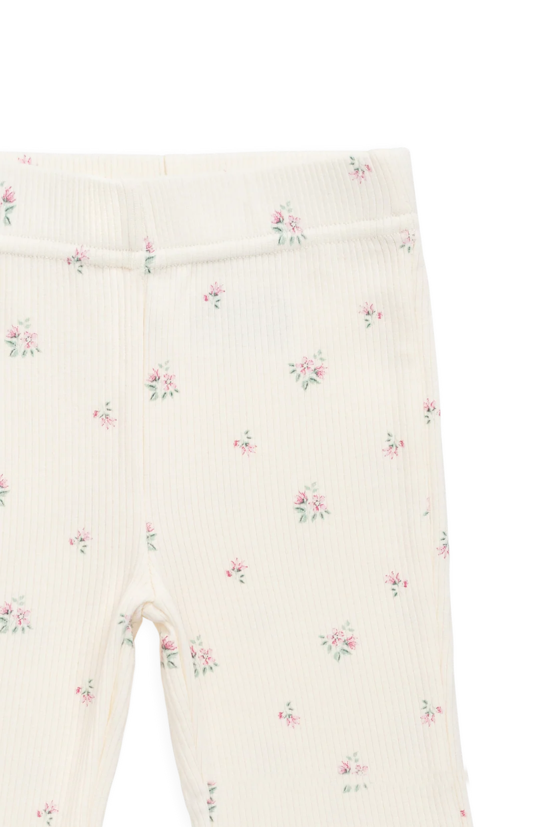Jamie Kay / Organic Cotton Rib Winslet Pant - Emma Whisper