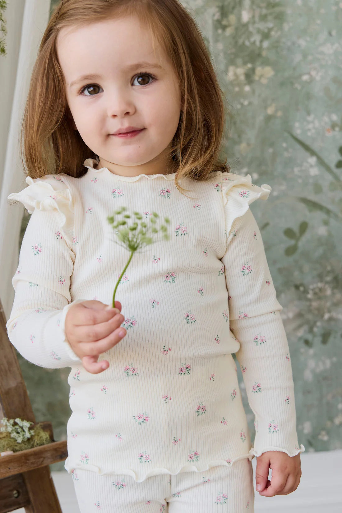 Jamie Kay / Organic Cotton Rib Winslet Top - Emma Whisper
