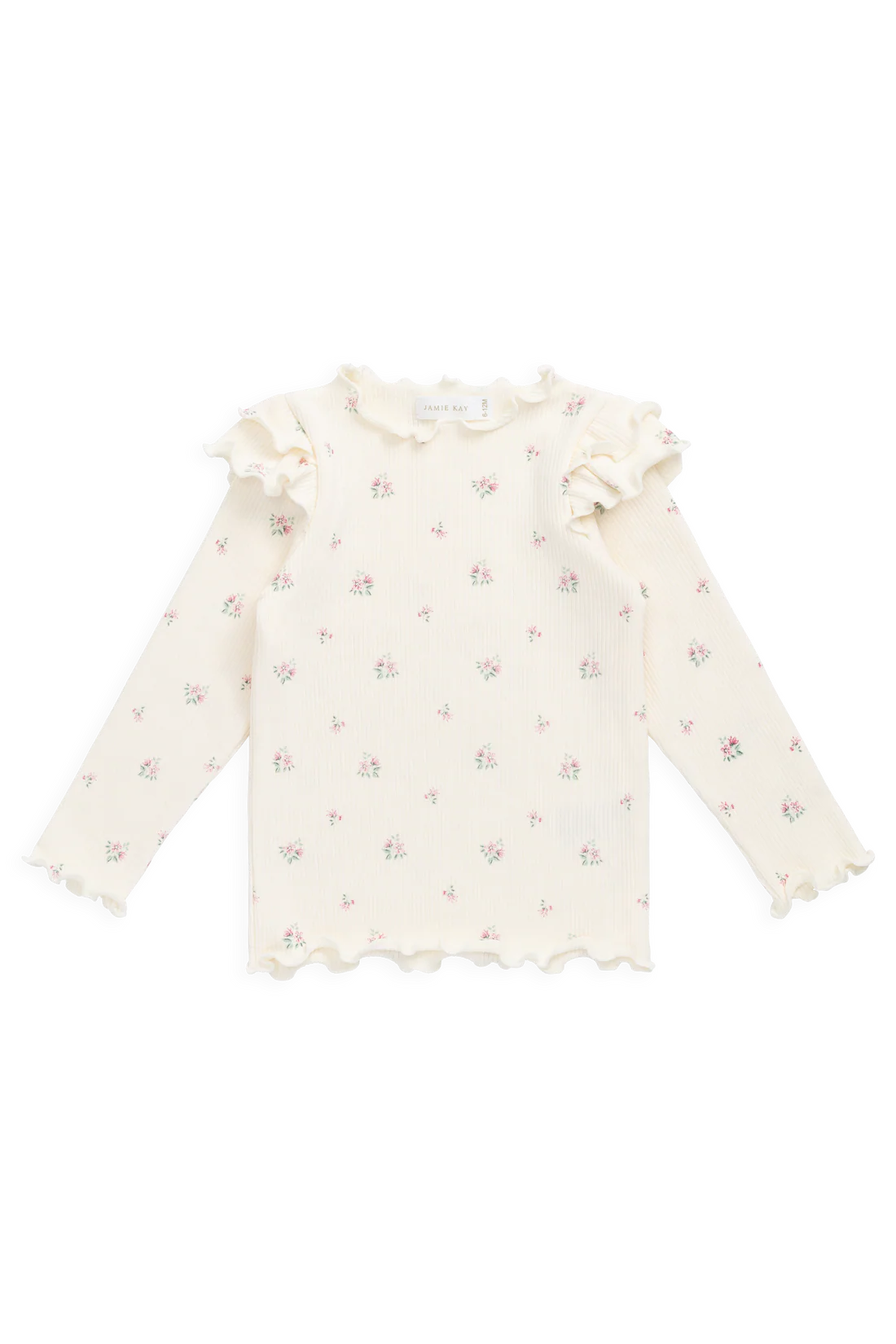 Jamie Kay / Organic Cotton Rib Winslet Top - Emma Whisper
