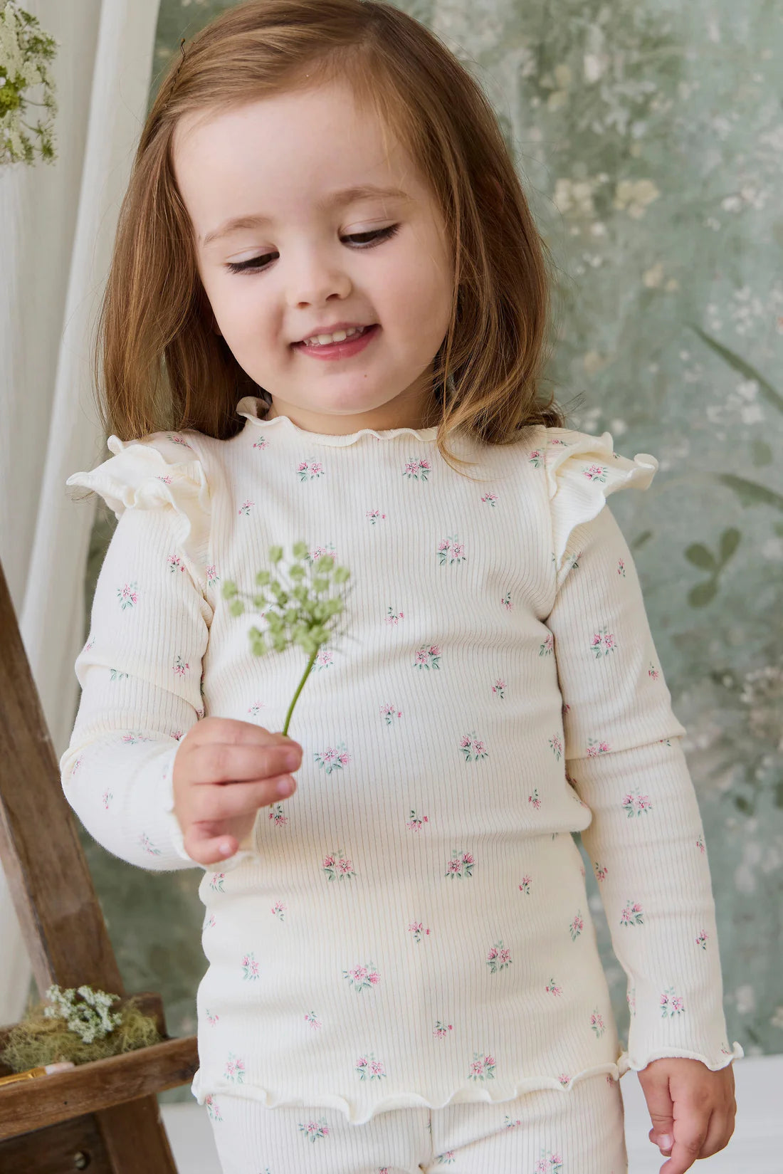 Jamie Kay / Organic Cotton Rib Winslet Top - Emma Whisper