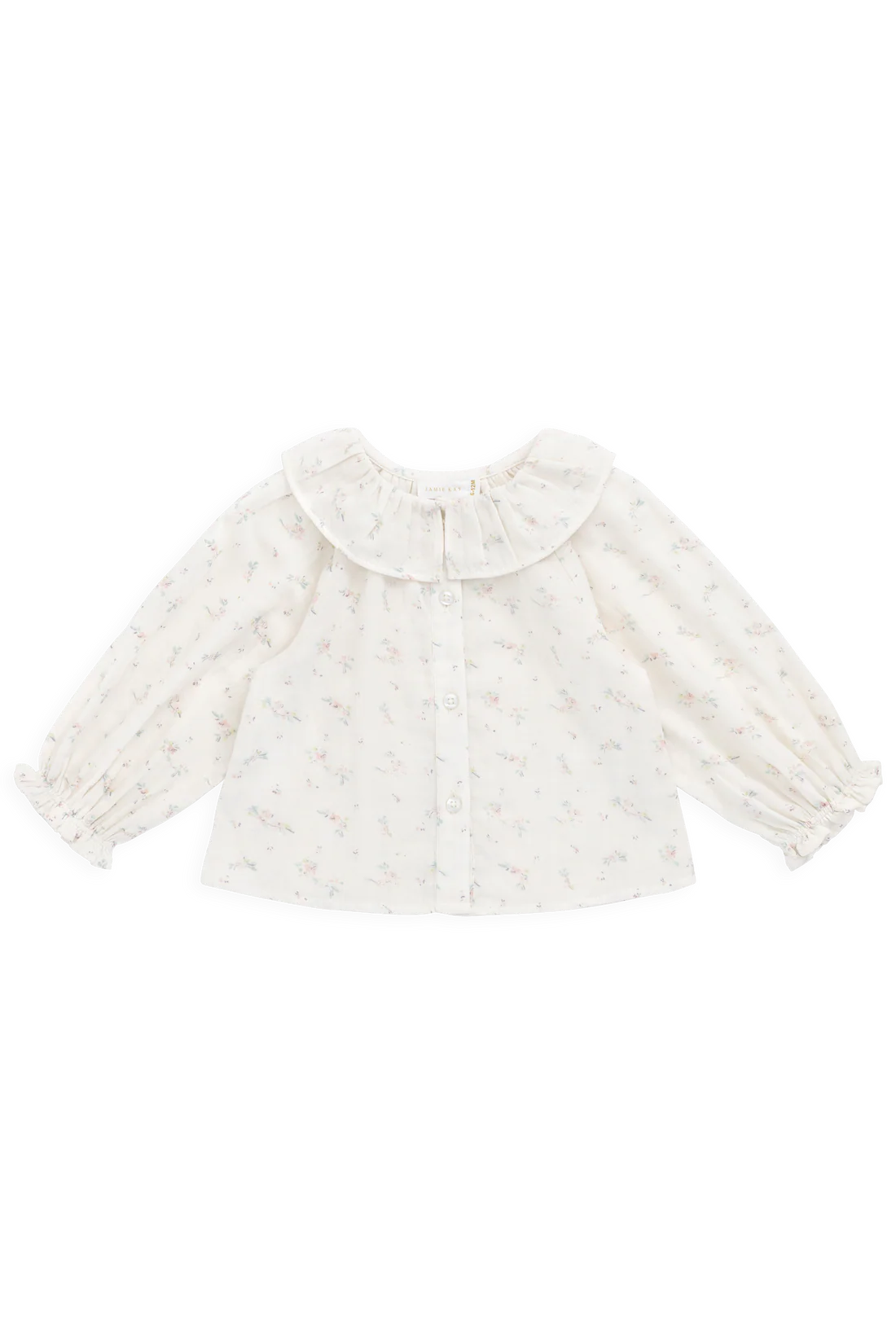 Jamie Kay / Organic Cotton Muslin Christabel Blouse - Solange Snow