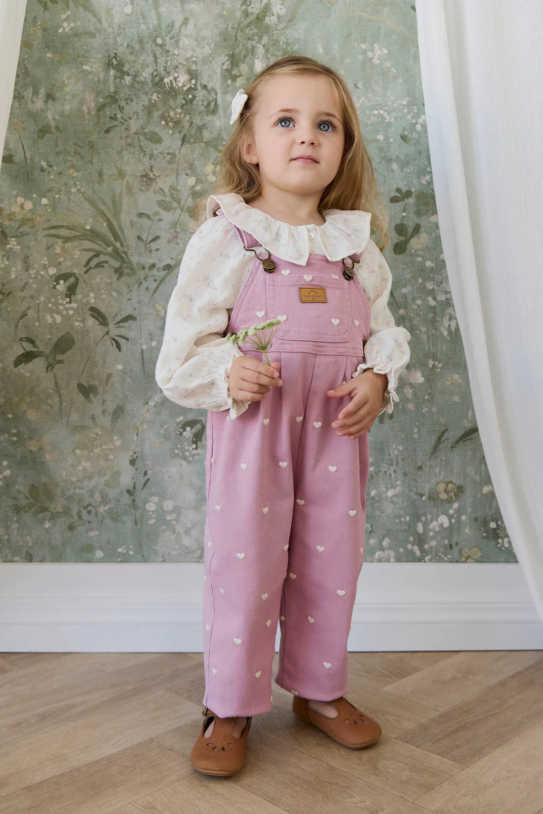 Jamie Kay / Blair Overall - Petite Heart Orchid