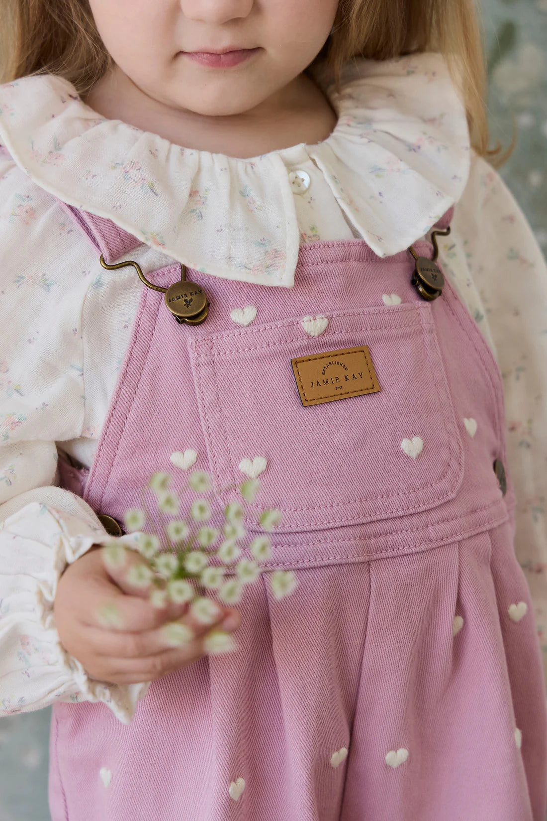 Jamie Kay / Blair Overall - Petite Heart Orchid