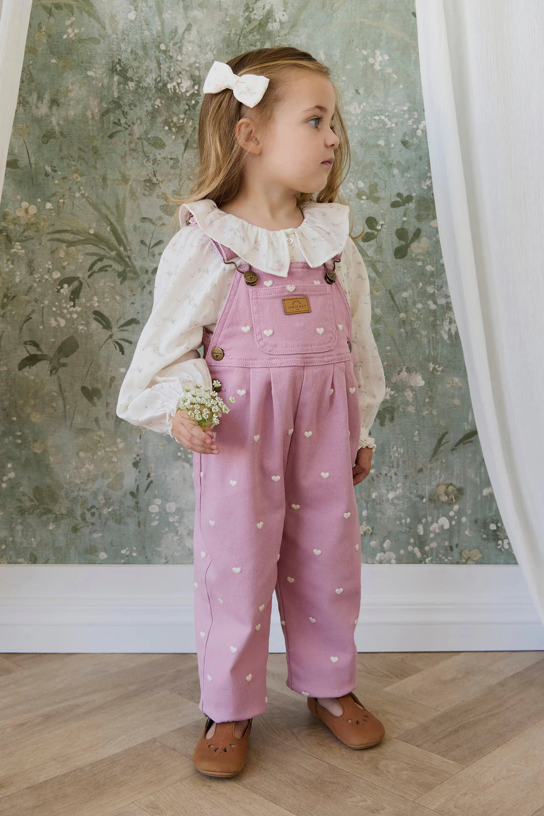 Jamie Kay / Blair Overall - Petite Heart Orchid