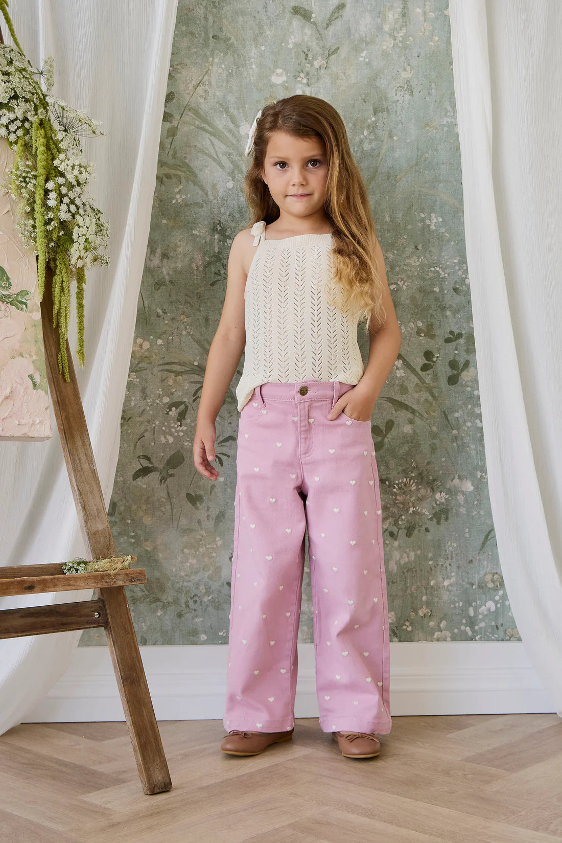 Jamie Kay / Astra Pant - Petite Heart Orchid