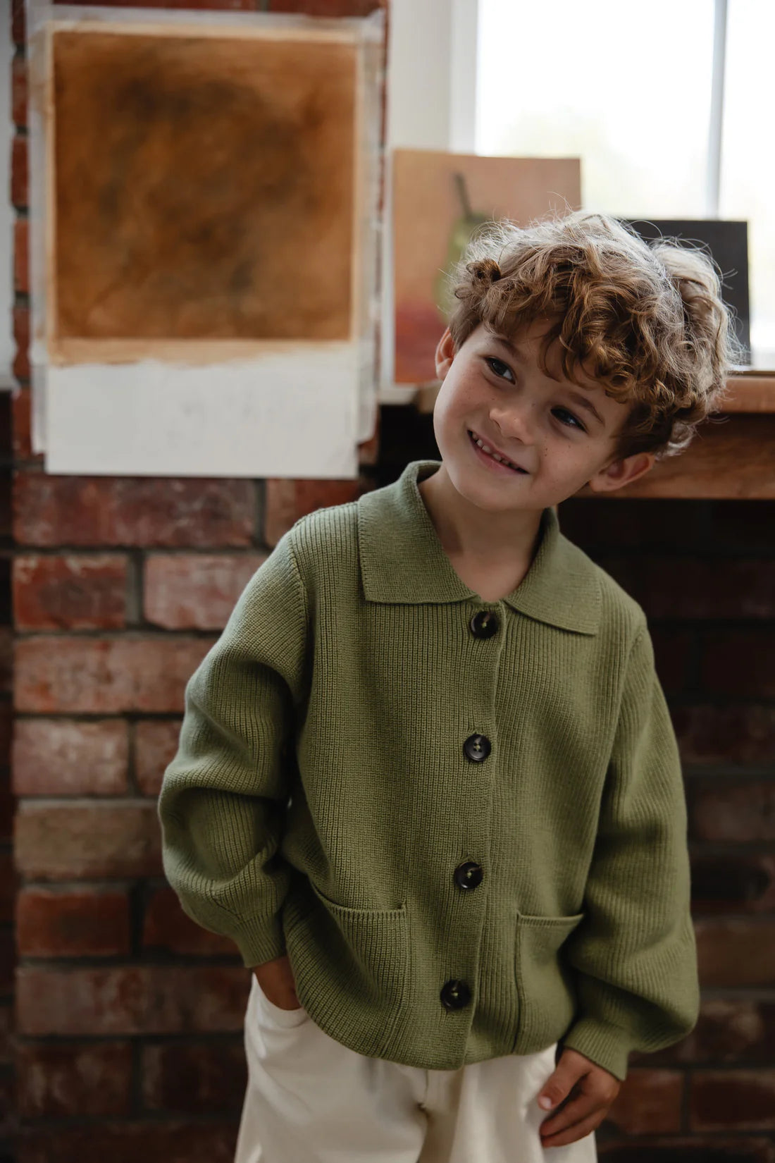 Jamie Kay / Hendrick Knit Jacket - Backyard