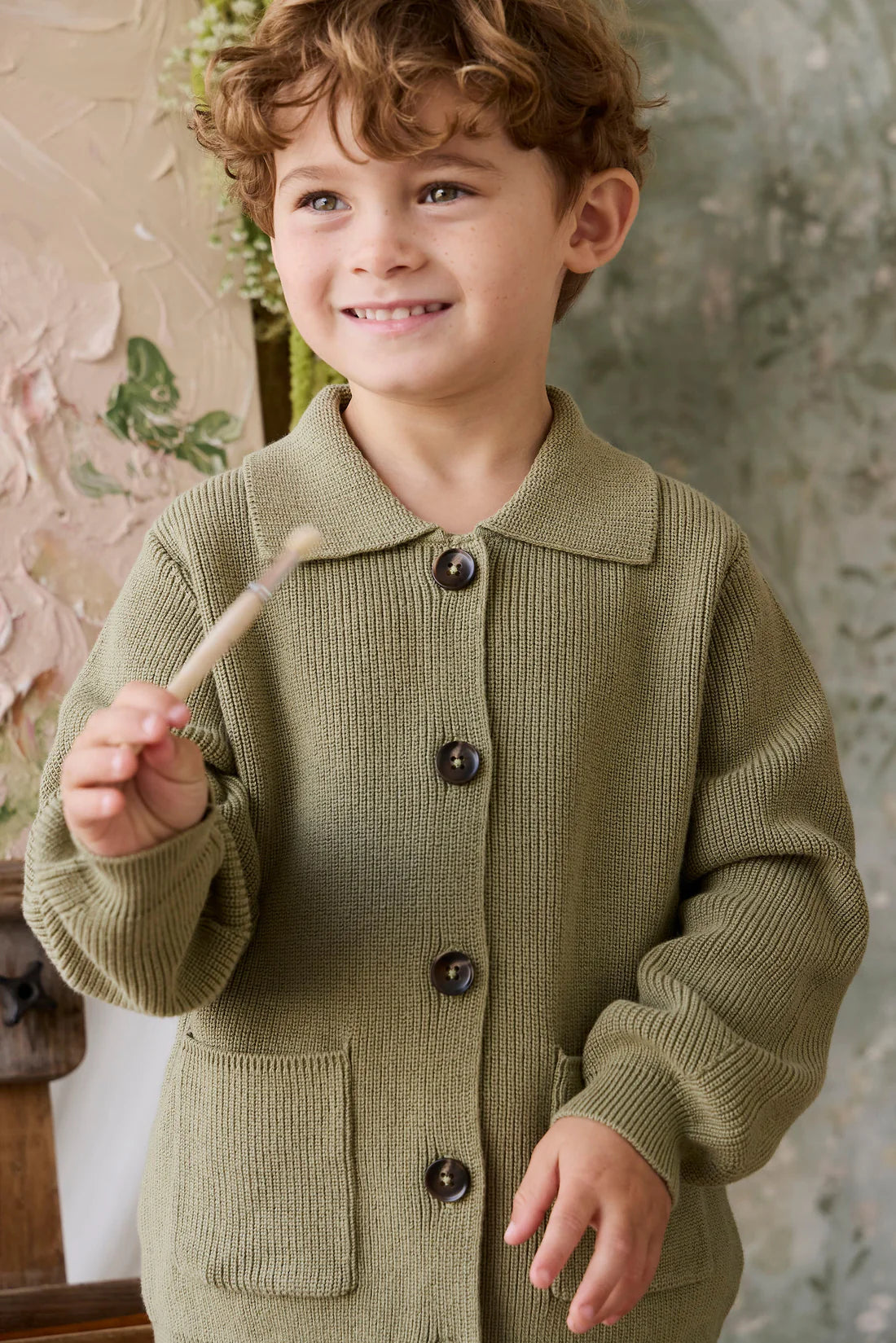 Jamie Kay / Hendrick Knit Jacket - Backyard