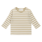 Jamie Kay / Pima Cotton Arnold Long Sleeve Top - Double Stripe Hay/Cloud