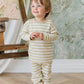 Jamie Kay / Pima Cotton Arnold Long Sleeve Top - Double Stripe Hay/Cloud