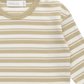 Jamie Kay / Pima Cotton Arnold Long Sleeve Top - Double Stripe Hay/Cloud