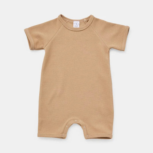 Walnut Melbourne / Quin Romper - Beige