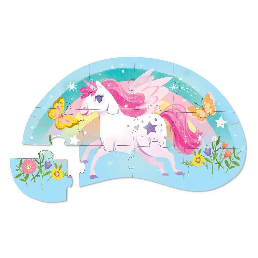 Crocodile Creek / Floor Puzzle - Sweet Unicorn 12pc
