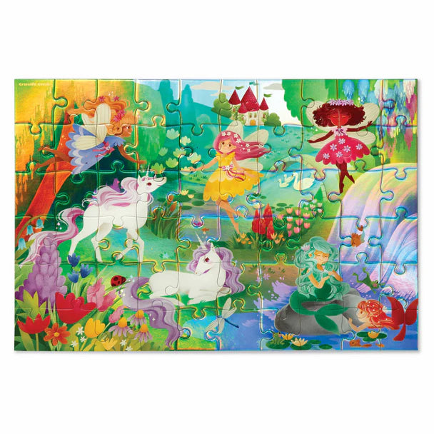 Crocodile Creek / Floor Puzzle - Magical Friends 60pc