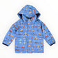 Korango / Farm Machine Print Raincoat - Blue