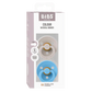 BIBS / Dummy Round Nipple 2 Pack - Mushroom/Breeze
