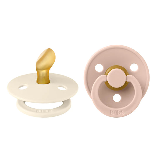 BIBS / Anatomical Nipple 2 Pack - Ivory/Blush