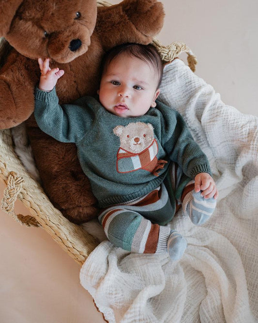 Bebe By Minihaha / Mateo Bear Jumper