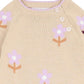 Fox & Finch / Tutu Tigers Flowers Knitted Romper
