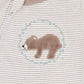 Bebe By Minihaha / Mateo Stripe LS Zip Onesie