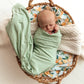 Snuggle Hunny / Jersey Wrap Set - Mint