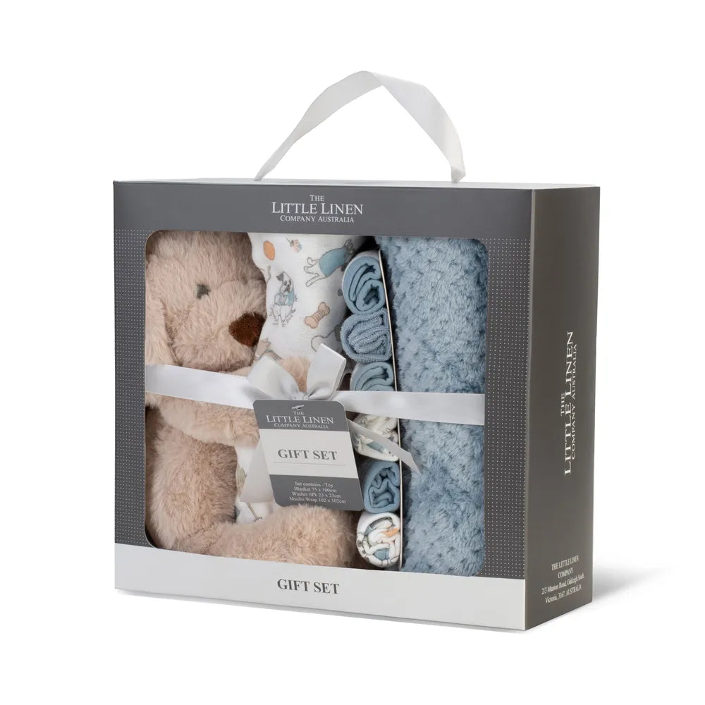 The Little Linen Company / Boxed Gift Set - Barklife Dog