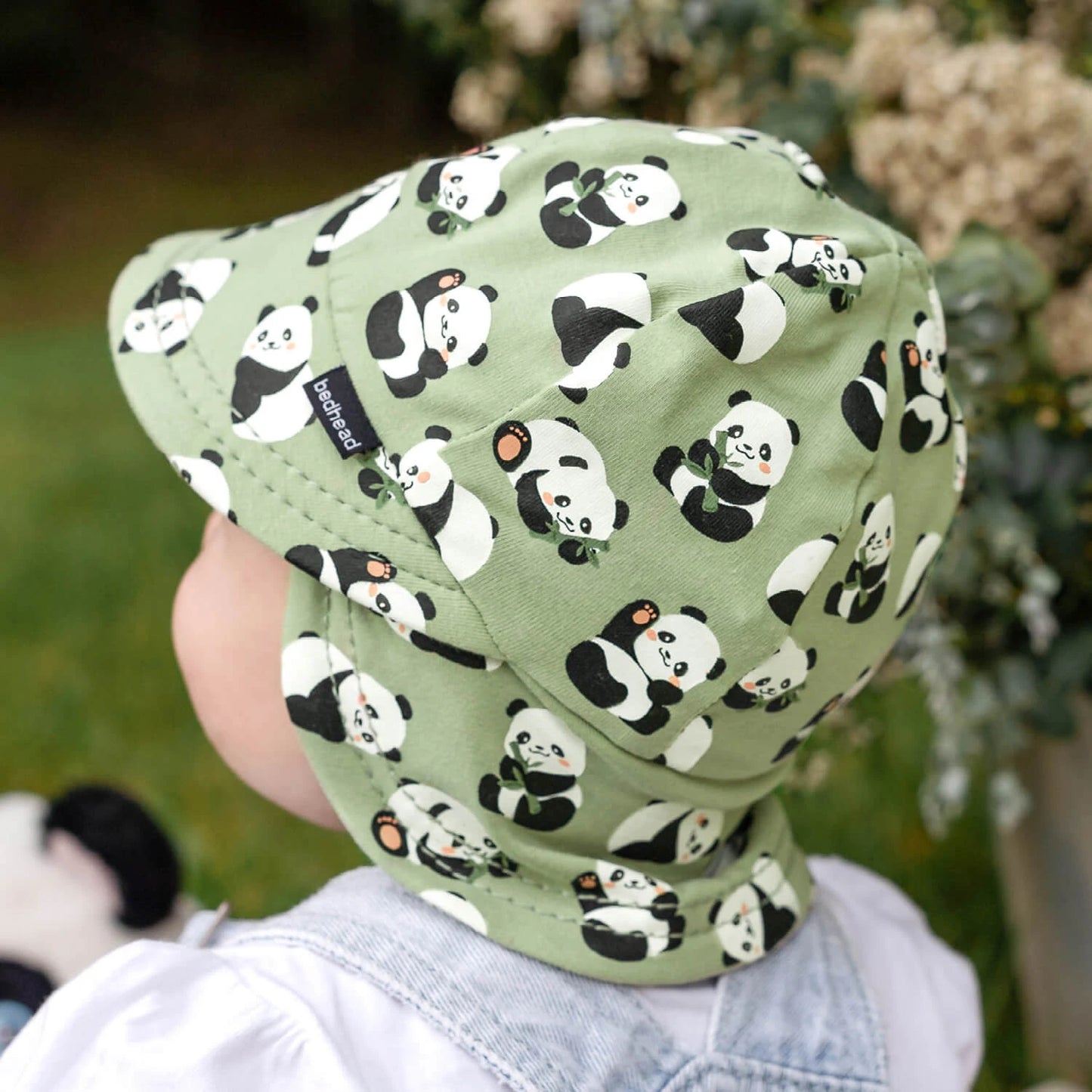 Bedhead Hats / Legionnaire Flap Sun Hat - Panda