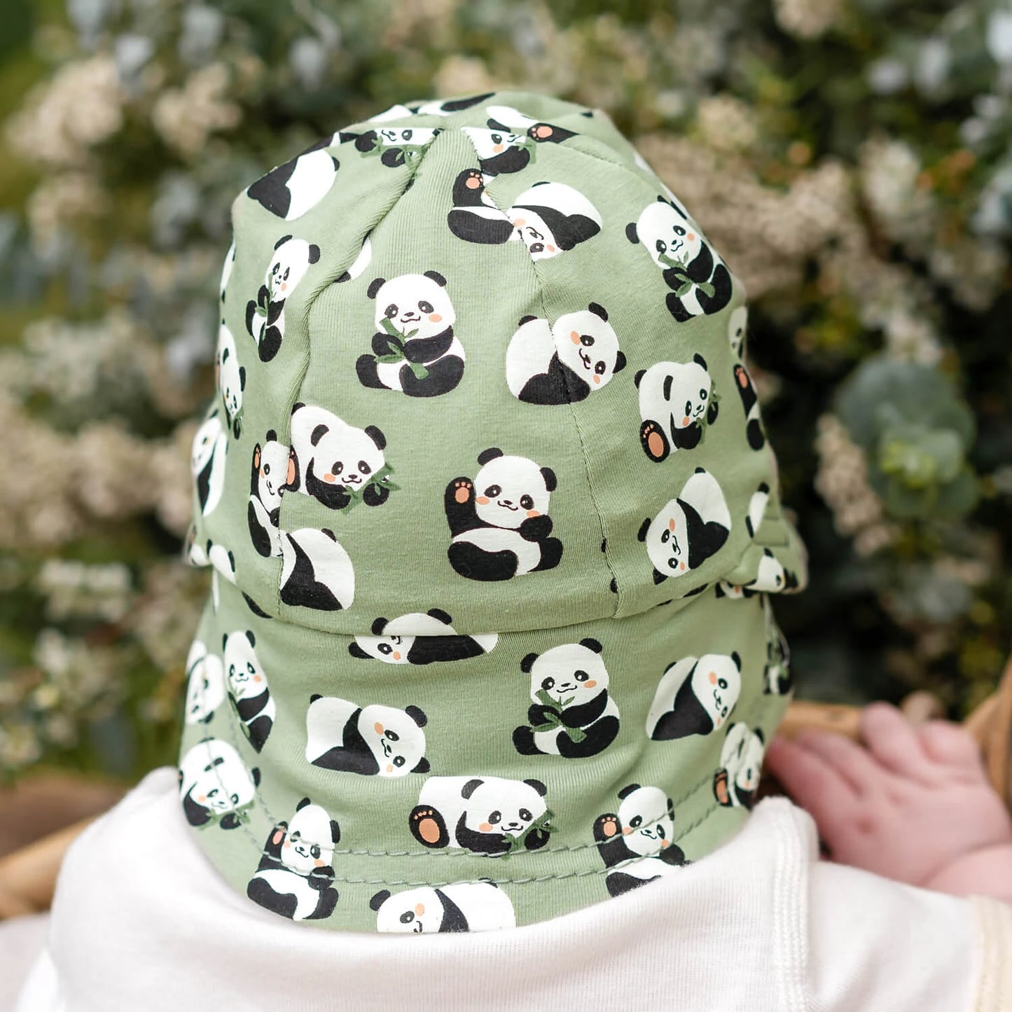 Bedhead Hats / Legionnaire Flap Sun Hat - Panda