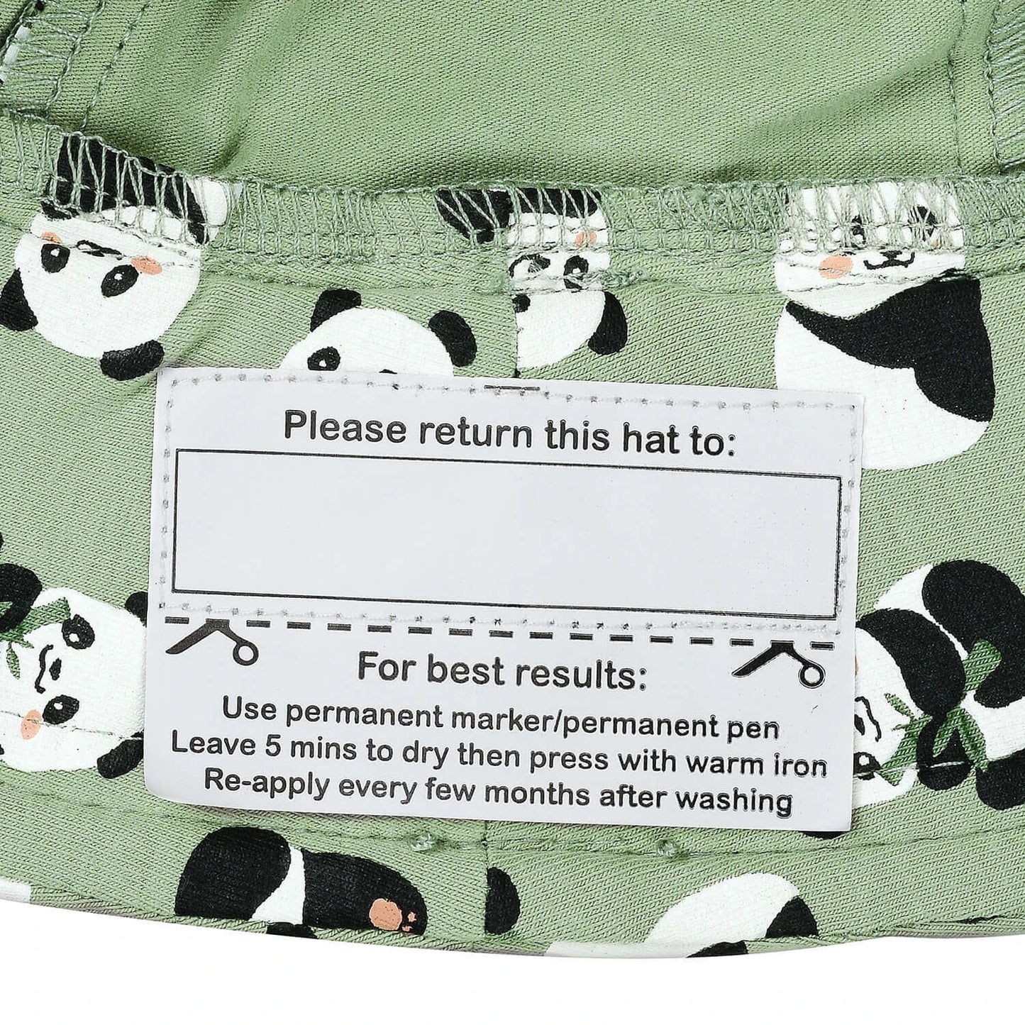 Bedhead Hats / Legionnaire Flap Sun Hat - Panda