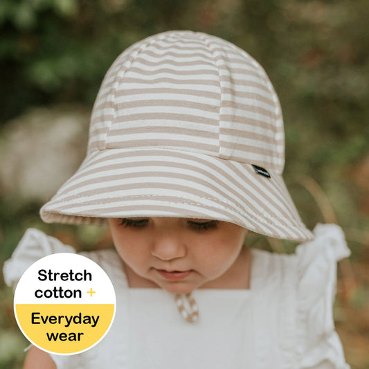 Bedhead Hats / Toddler Bucket Sun Hat - Natural Stripe