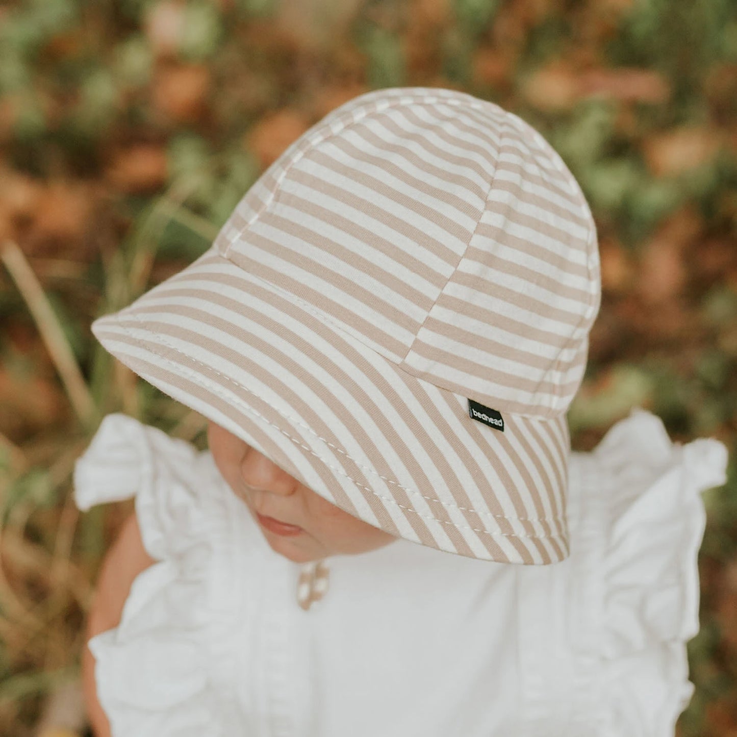 Bedhead Hats / Toddler Bucket Sun Hat - Natural Stripe