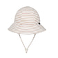 Bedhead Hats / Toddler Bucket Sun Hat - Natural Stripe