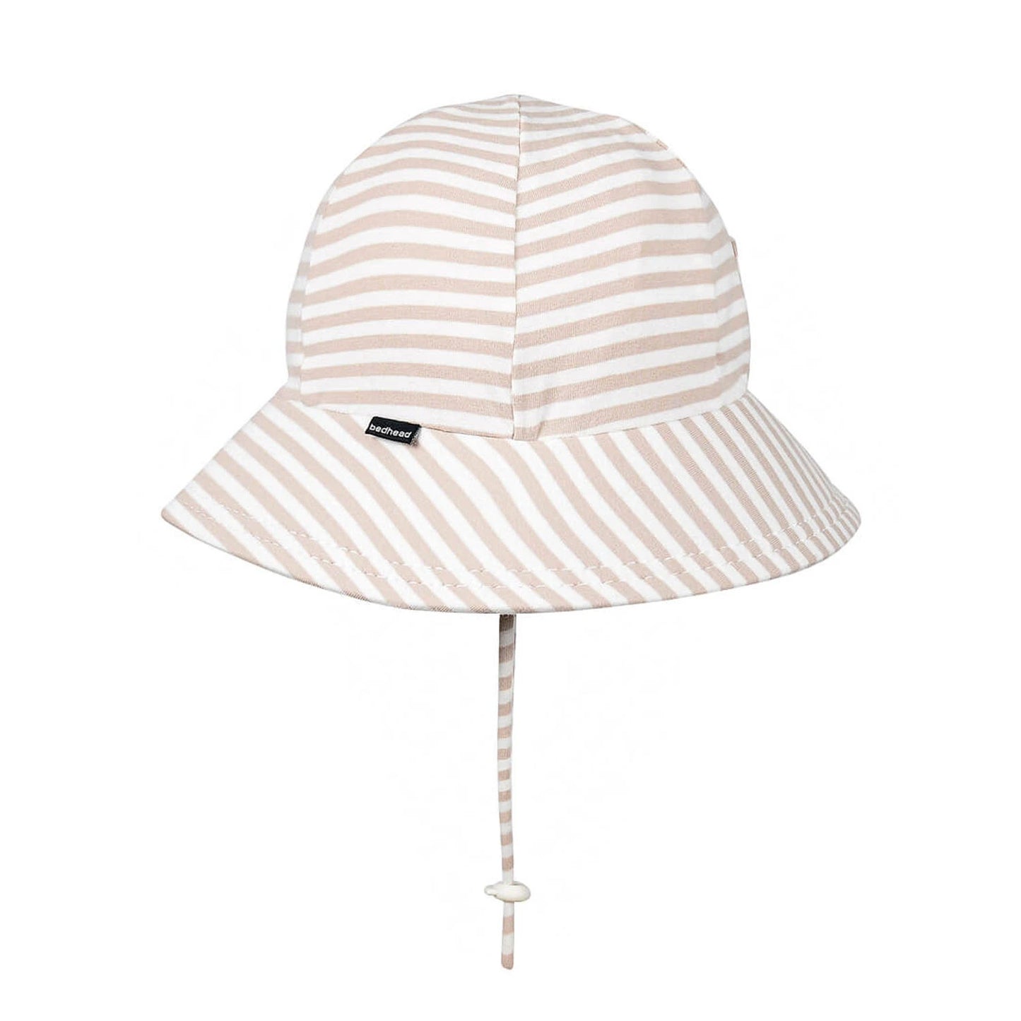 Bedhead Hats / Ponytail Bucket Sun Hat - Natural Stripe