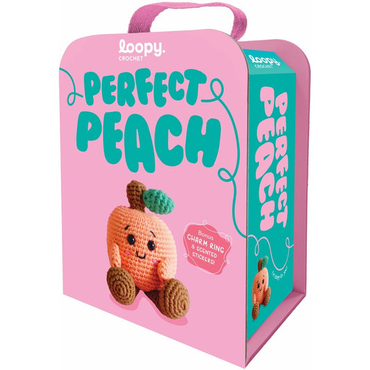Loopy Crochet Book & Kit - Perfect Peach